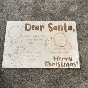 Christmas Santa Treat Board